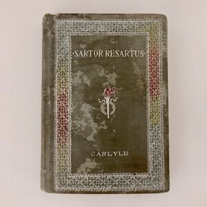 Rare Sartor Resartus by Thomas Carlyle